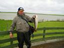Orkney Angler Peter Robertson with 3lb 4oz Brown Trout. 27th May 2005